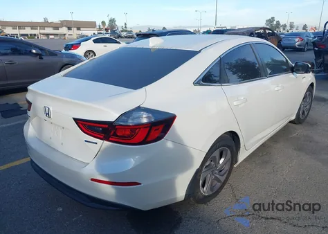 2019 Honda Insight Ex from USA, damaged, VIN 19XZE4F52KE009098